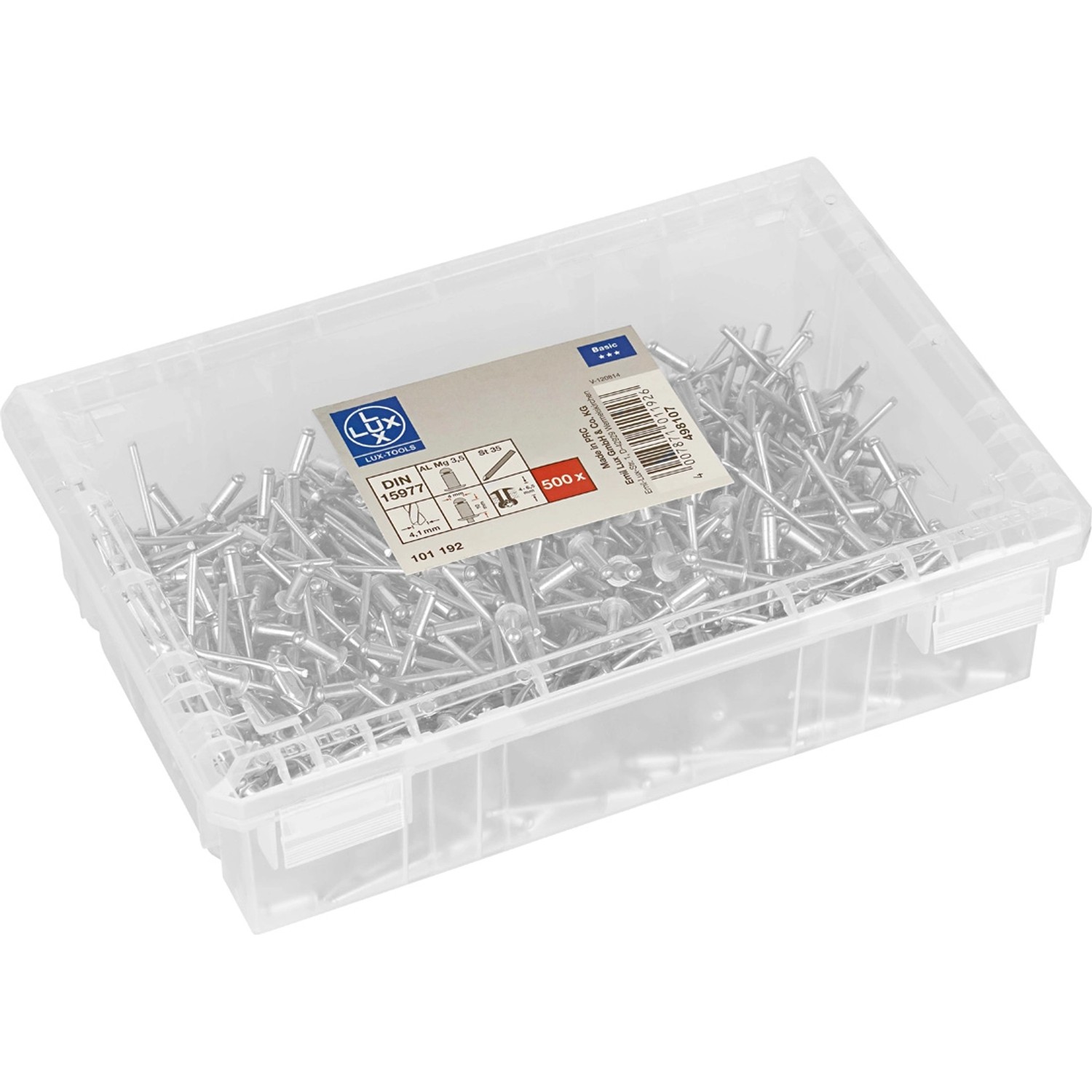 LUX Nity zrywalne 4,8 x 18 mm 50 szt