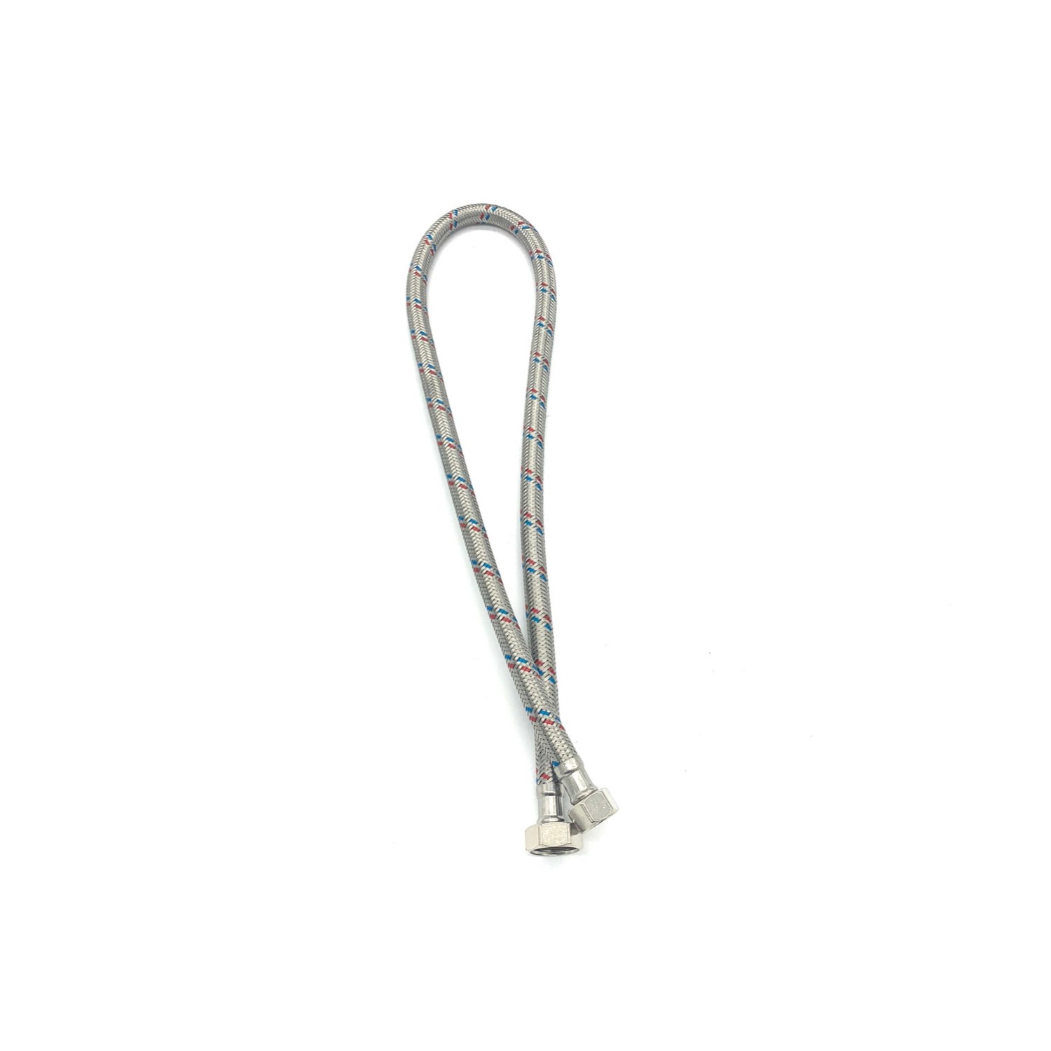 Fluvius Wężyk nierdzewny 1/2 x 3/8 L60 ww