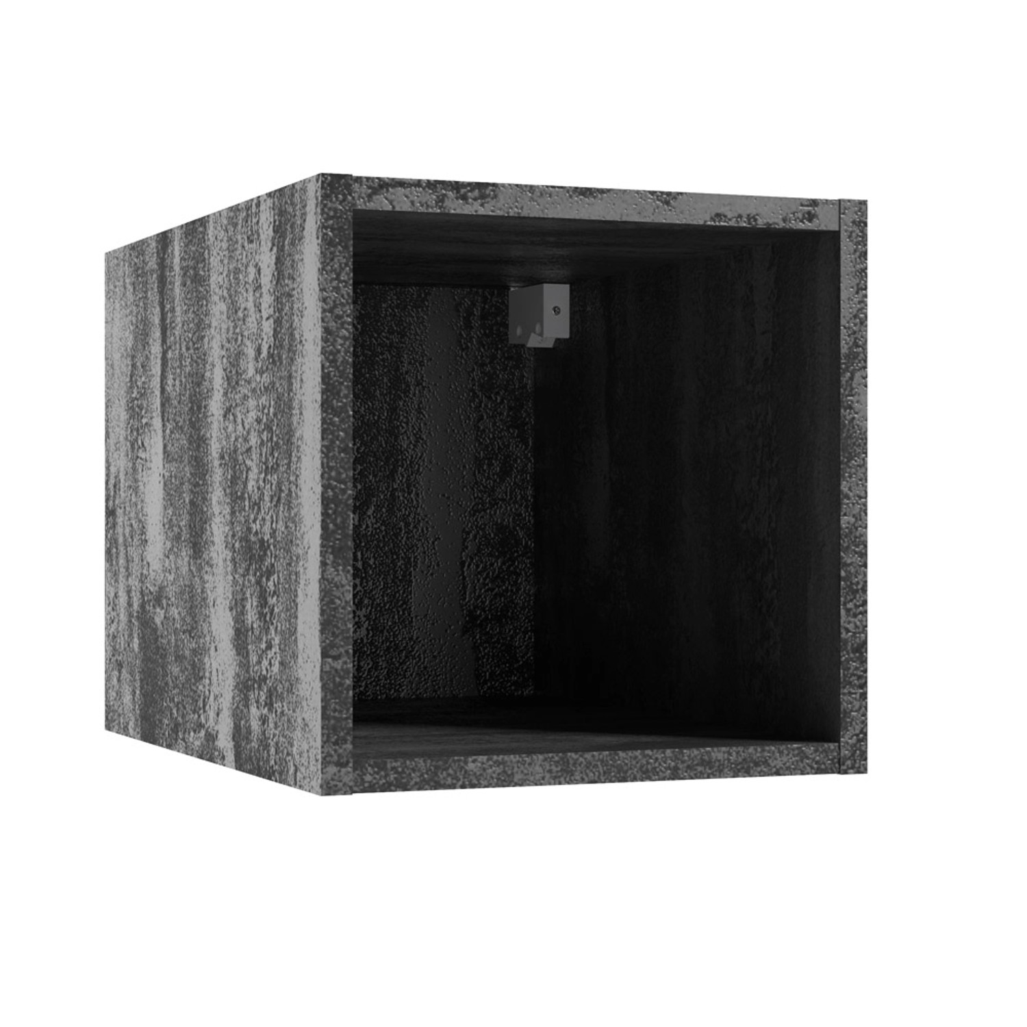 Defra Kubik wiszący Metro 30 czarny beton 30x30x43,5cm
