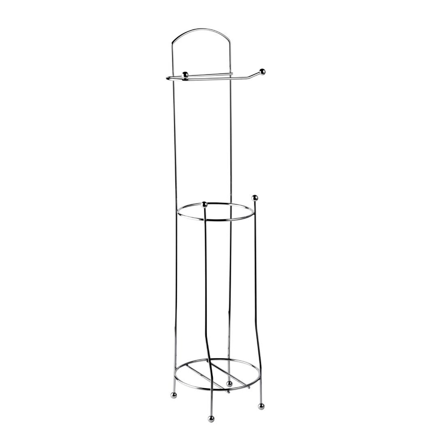 Bisk Stojak One na papier toaletowy chrom