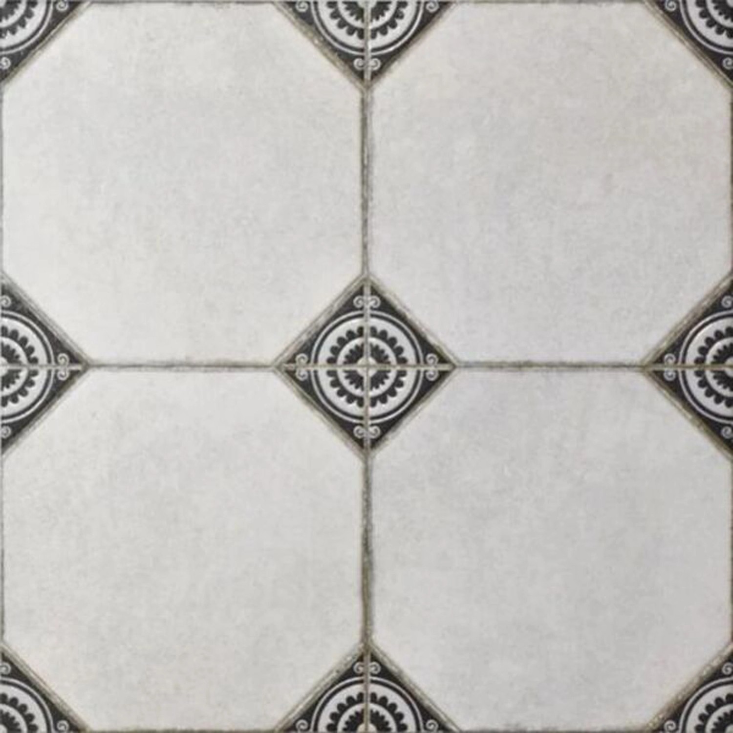 Gres szkliwiony Leeds black 33,3 x 33,3 cm