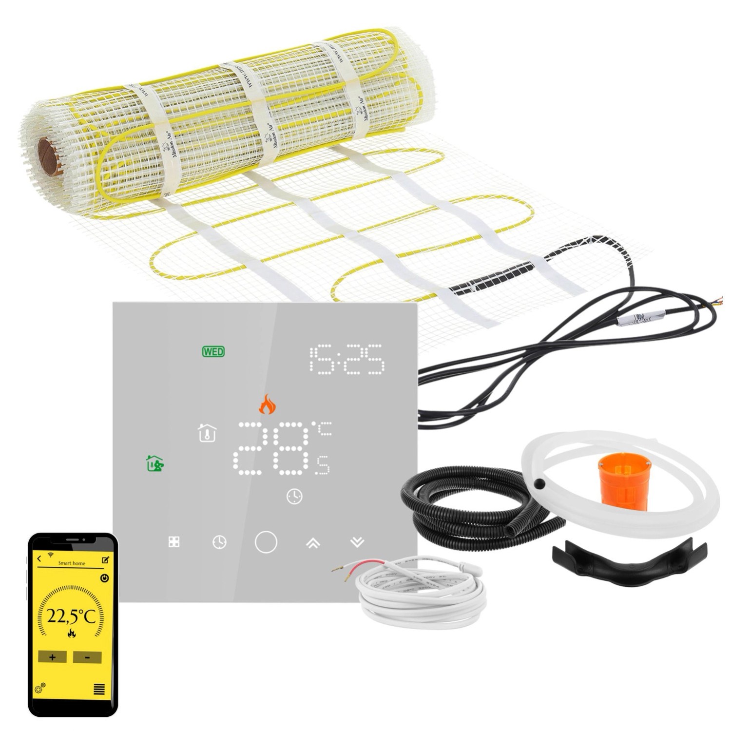 Mission Air Zestaw pod płytki MA-160 Leo White 0,5m2