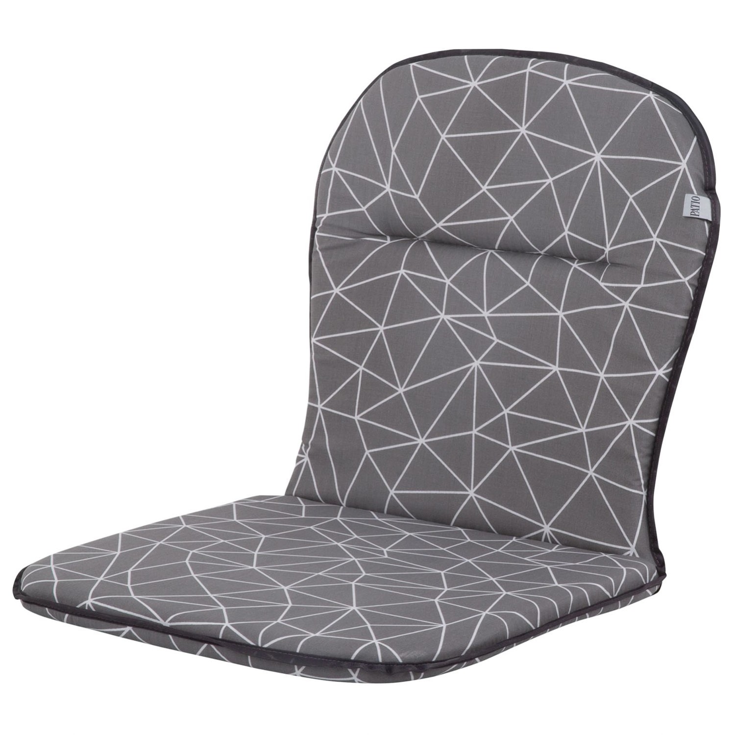 Poduszka na krzesło BEN wzór geometryczny
