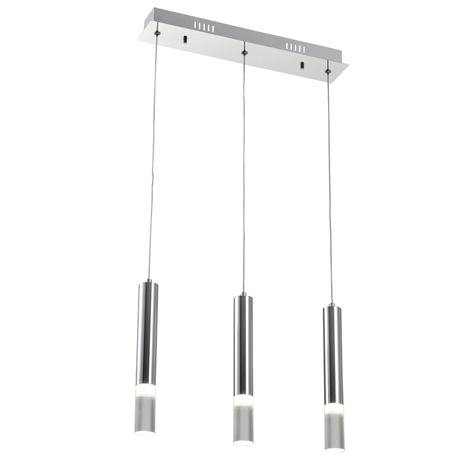 Reality Lampa wisząca LED GWEN 3x5W 4000K 3x350lm chrom