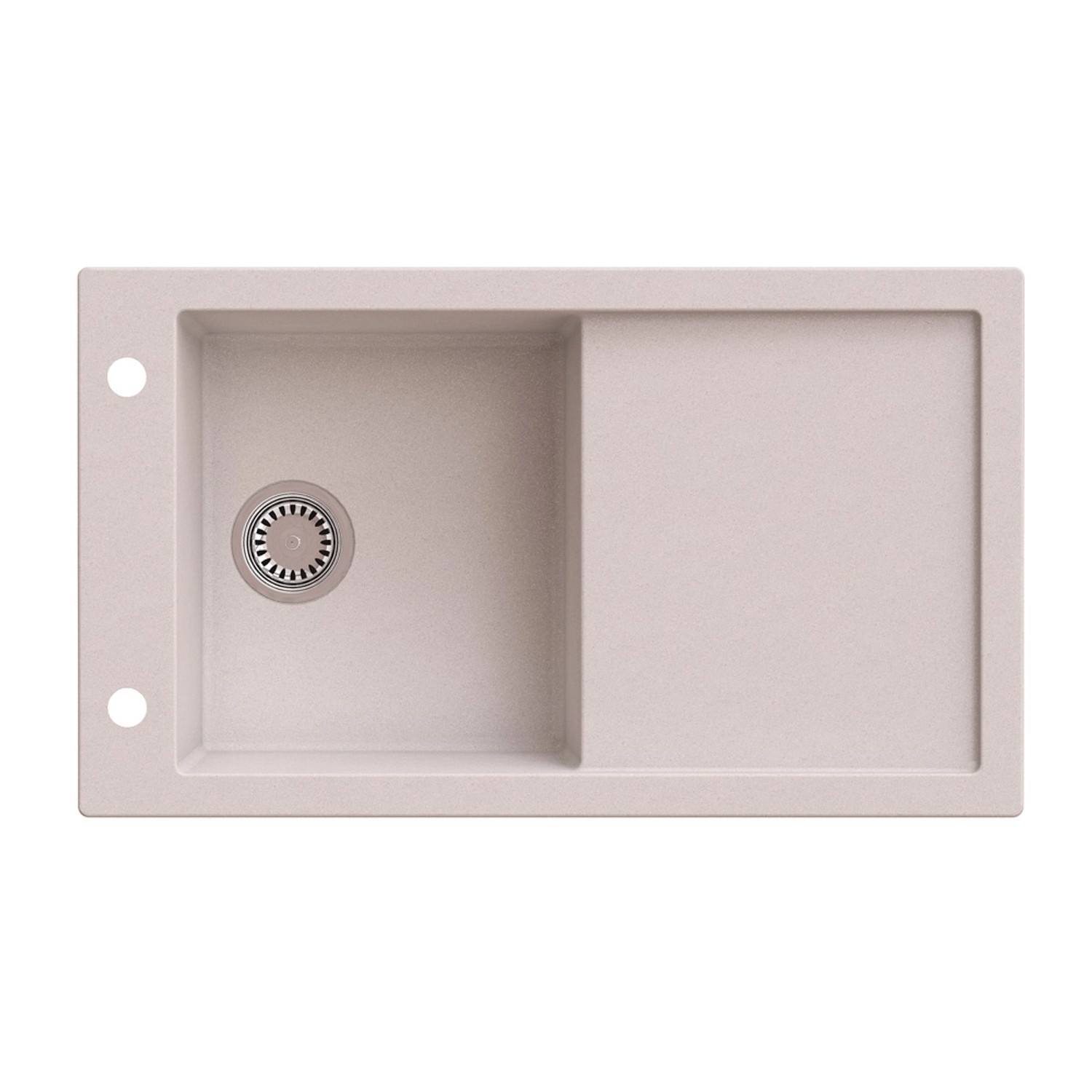 Zlewozmywak Tramontana 1-kom. caffe latte 86x50 cm