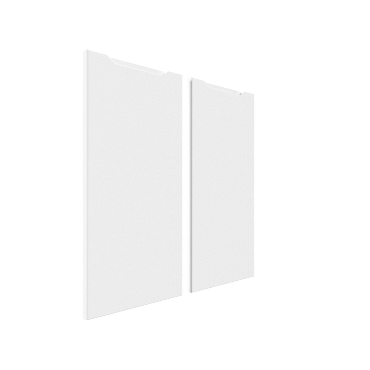 Zestaw frontów Salerno 71 x 32 + 71 x 34 cm biały mat