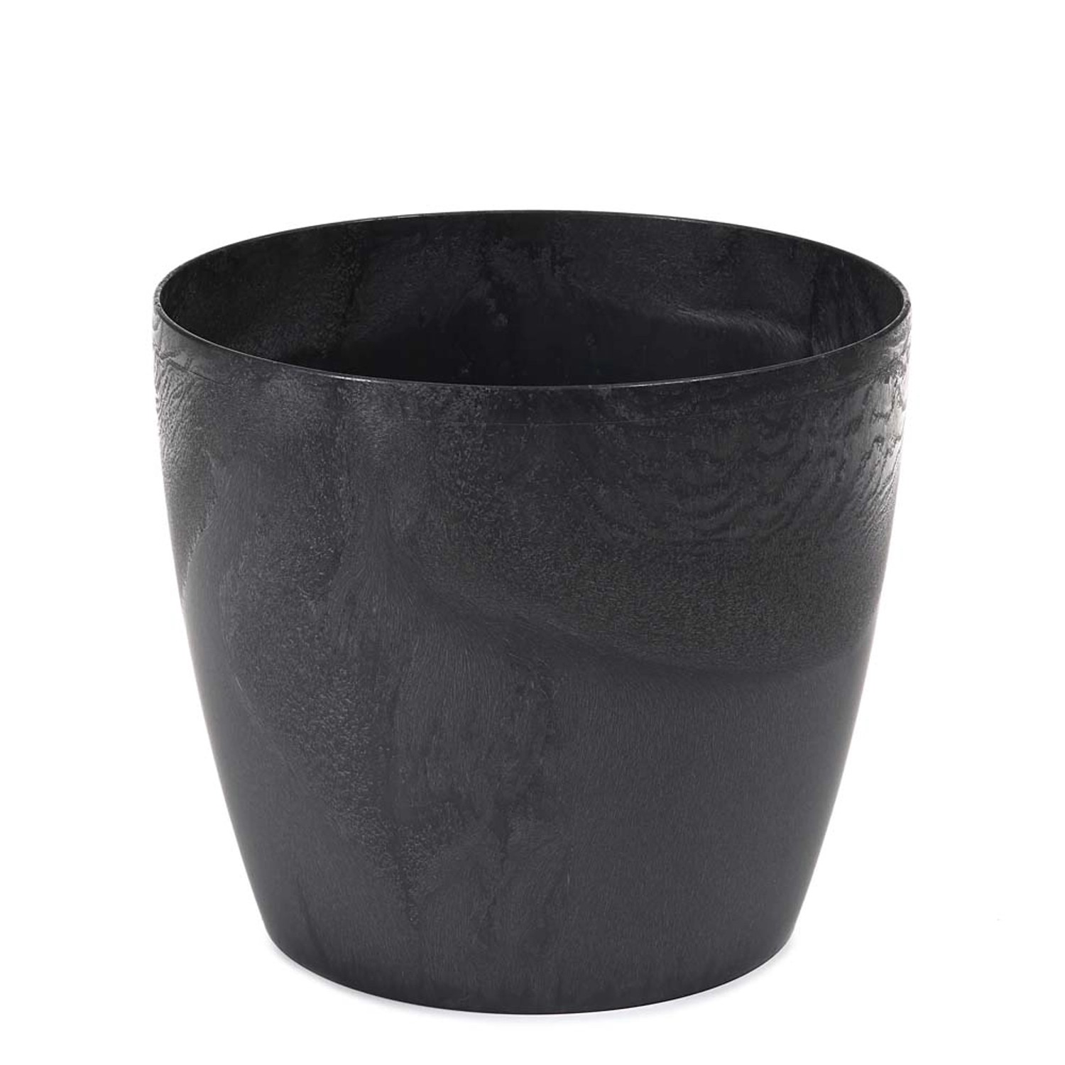 Osłonka Magnolia recycled czarny beton - 30 cm