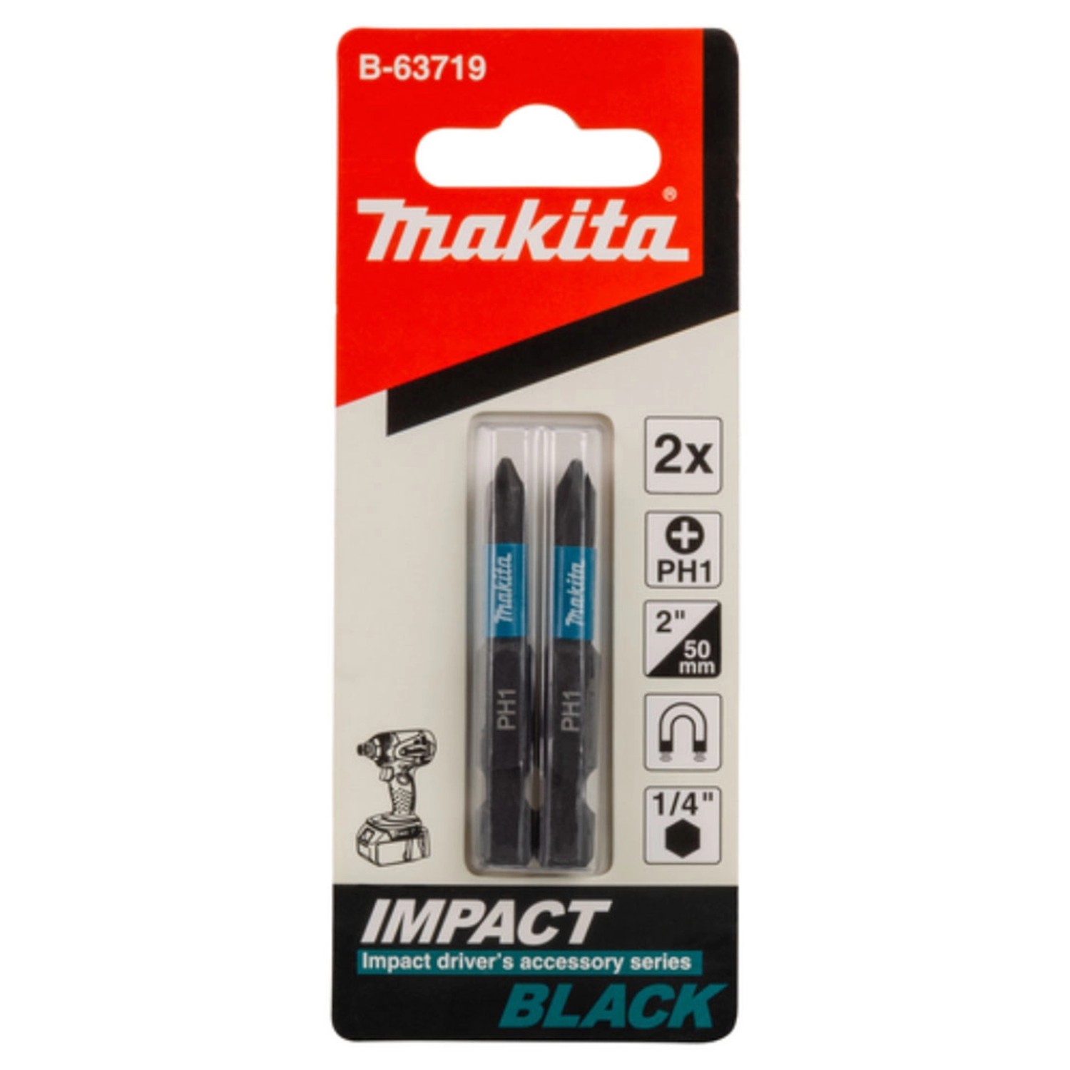 Makita Końcówka Impact Black PH1-50 MM