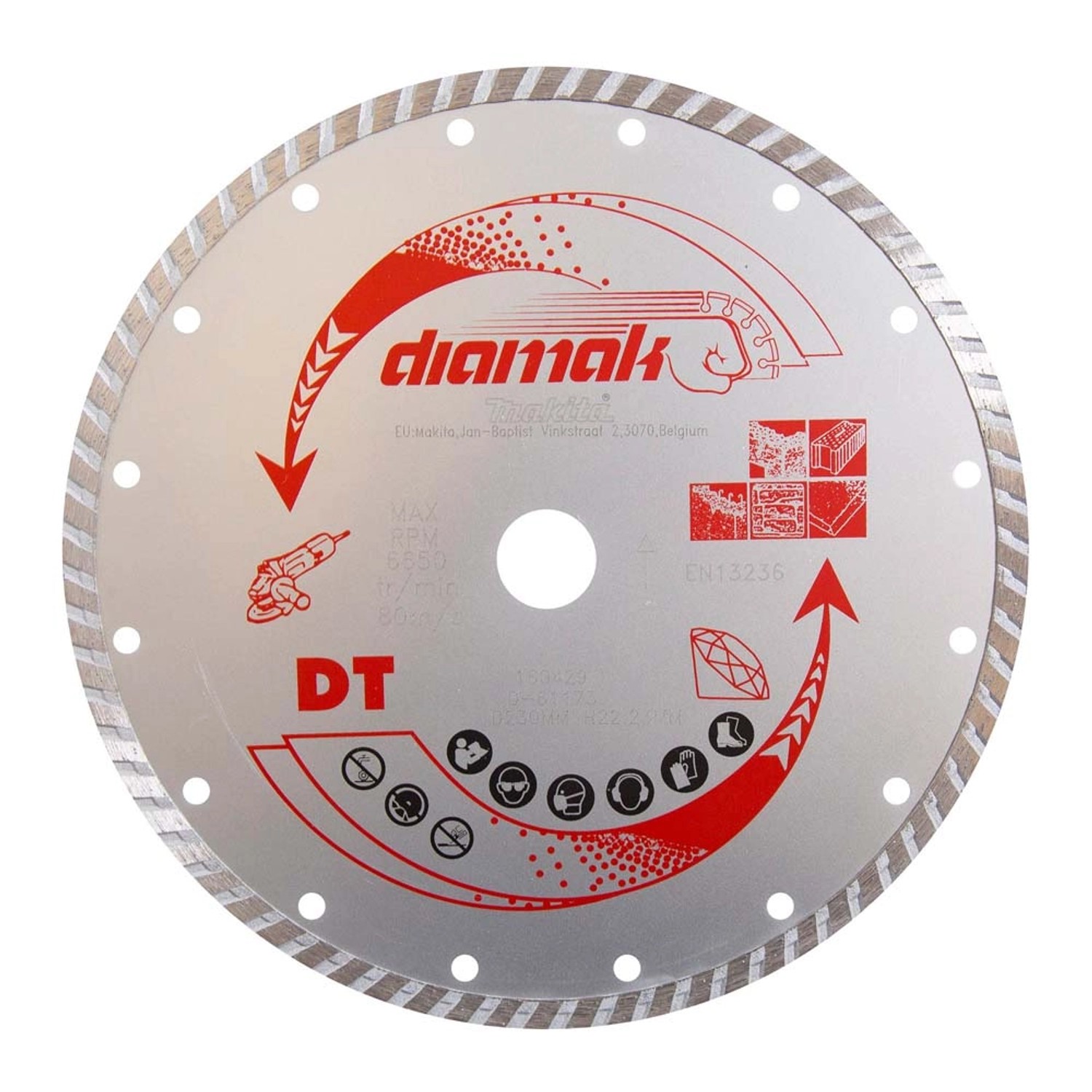 Makita Tarcza diamentowa turbo 230 mm