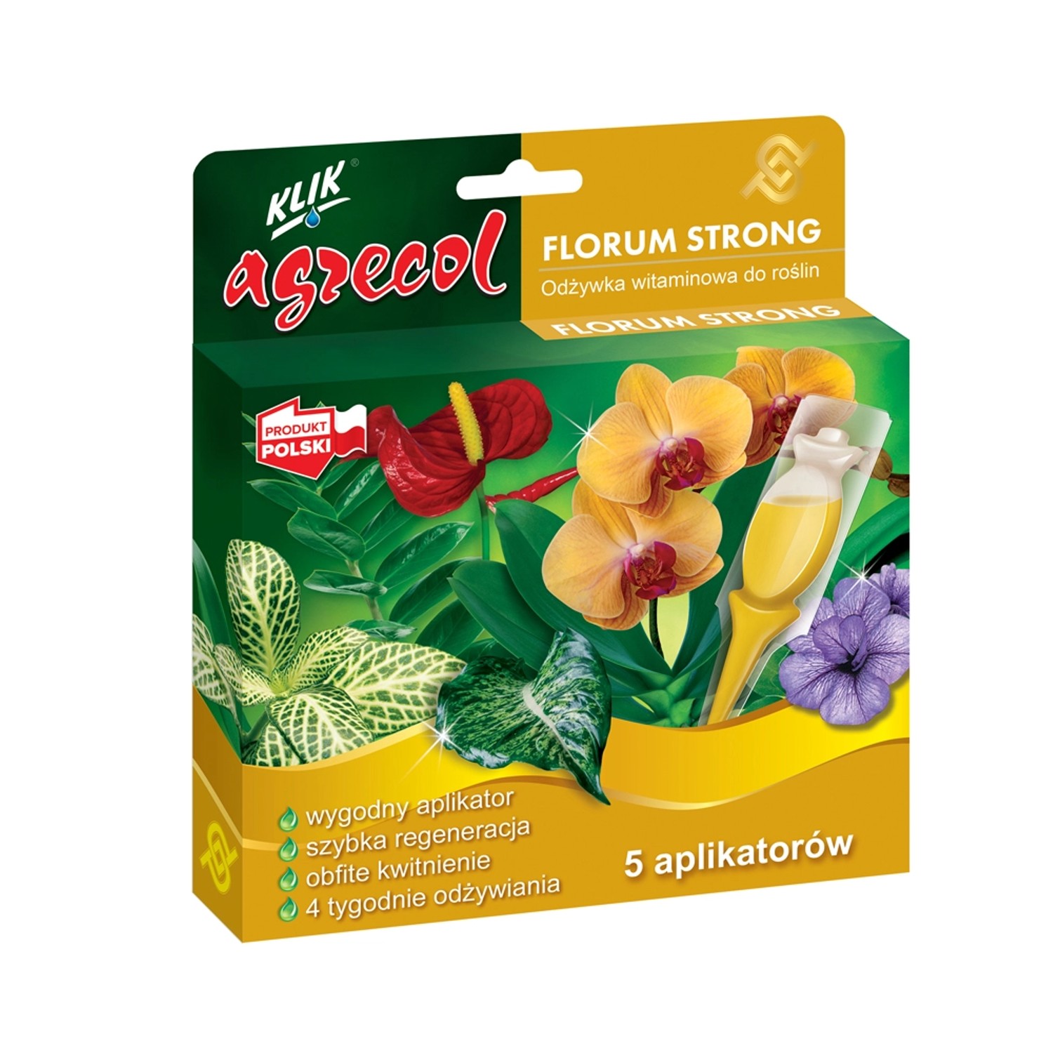 Florum Strong odżywka witaminowa warzywa 5x30ml