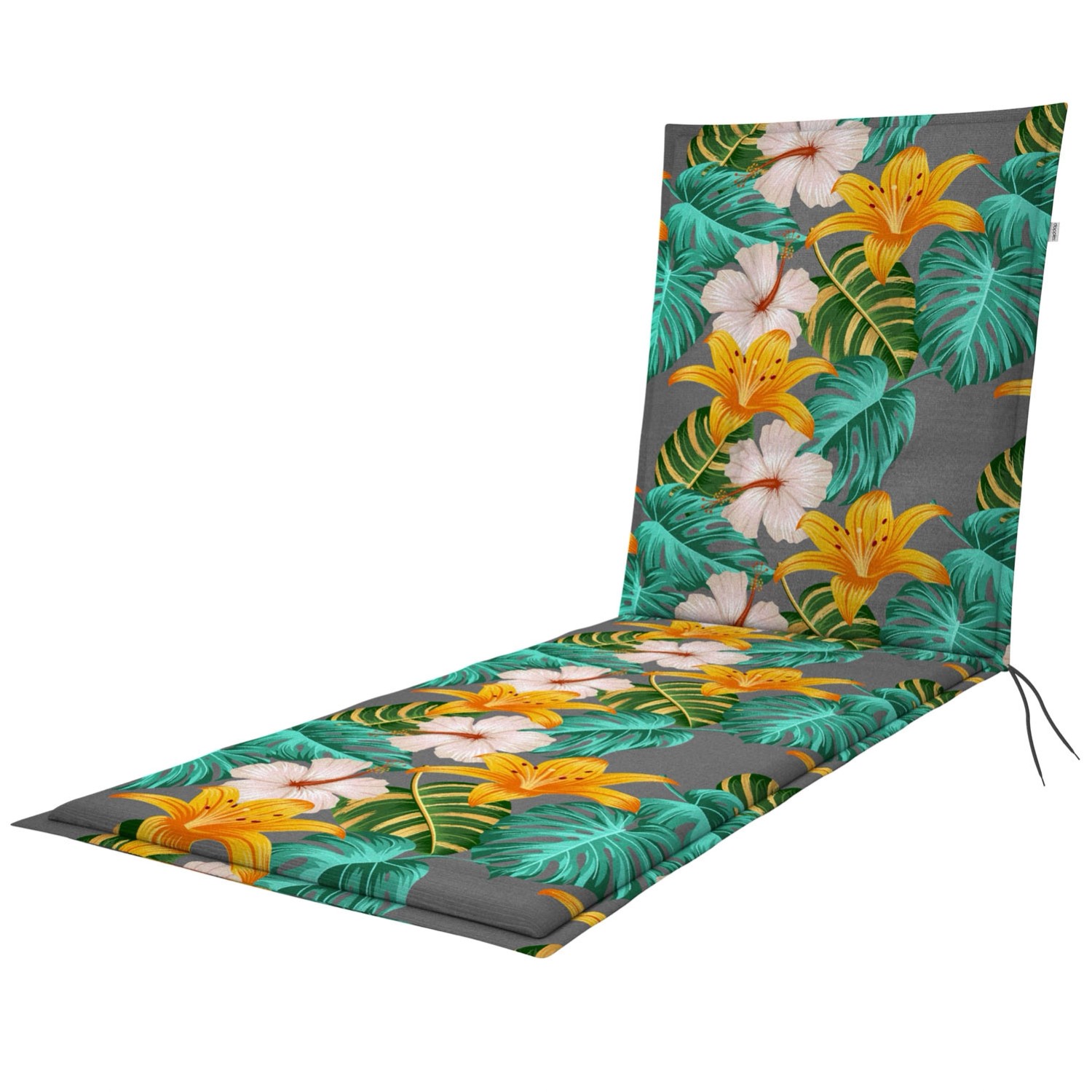 Poduszka na leżankę LIVING 5701 kwiaty