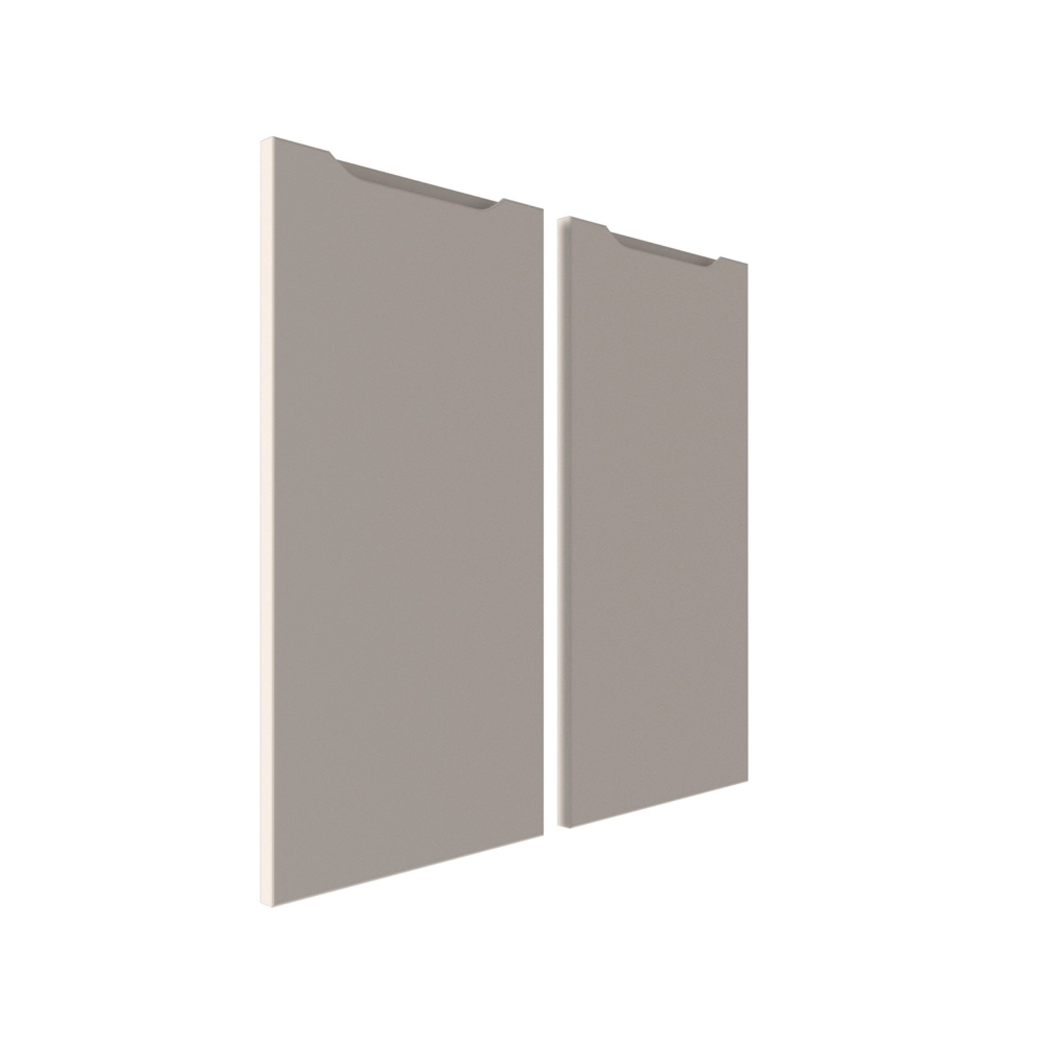 Zestaw frontów Salerno Kaszmir 71 x 32 + 71 x 34 cm