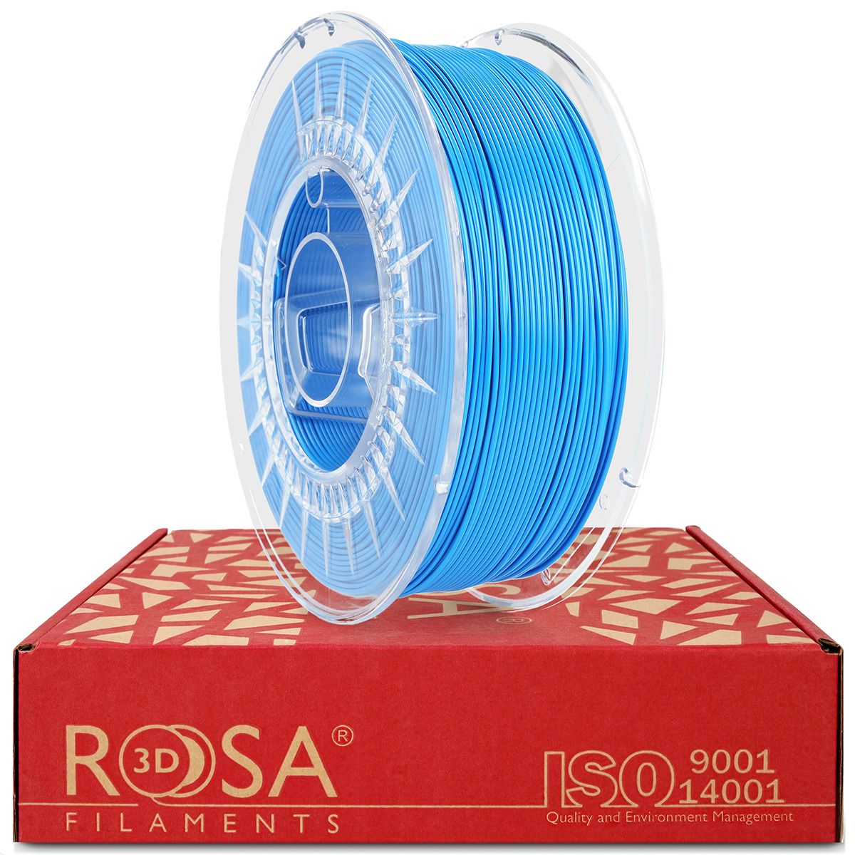 FILAMENT 3D ROSA TPU HardTech+ 83D, Impact - Abrasive - UV - H2O - microbe- resistant Blue 1kg