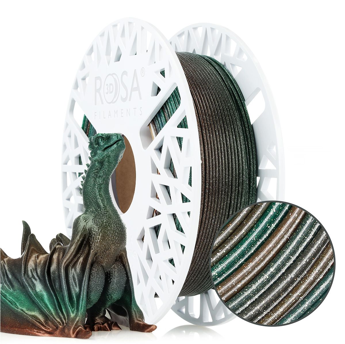 FILAMENT 3D PLA GALAXY Rainbow Terra 1,75mm 0,5kg