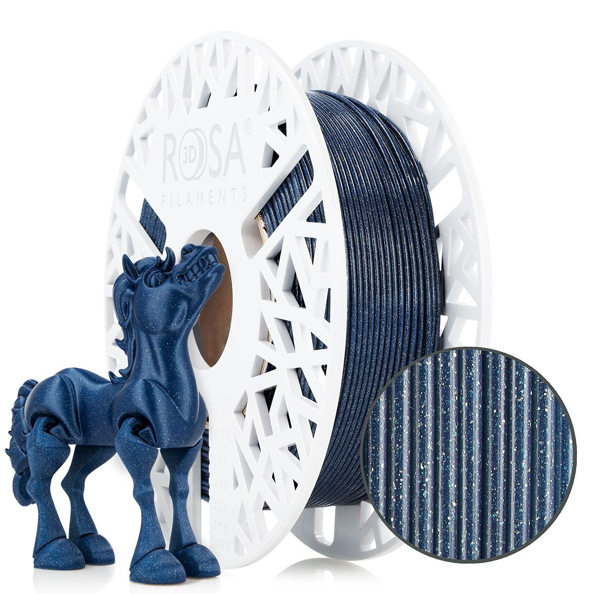 Filament 3D PLA Galaxy Navy Blue