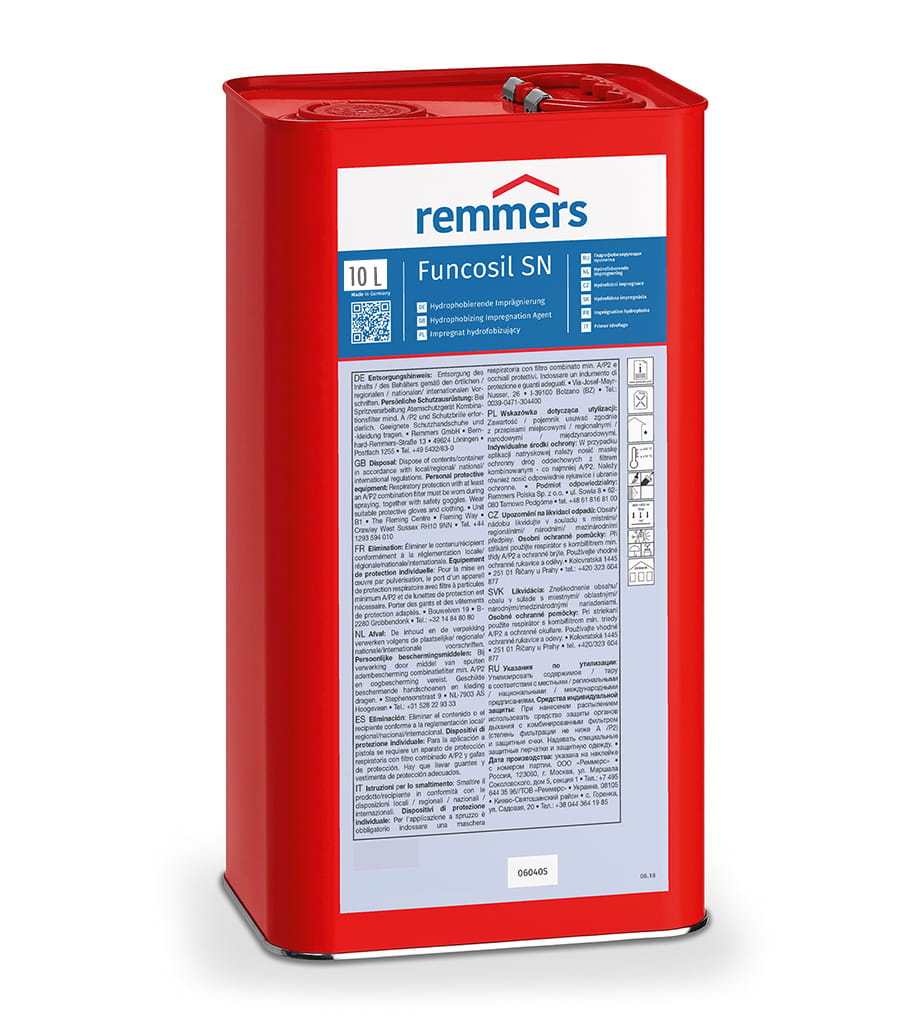 REMMERS FUNCOSIL SNL IMPREGNAT HYDROFOBIZUJĄCY 10L