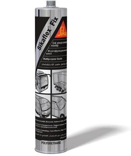 POLIURETANOWY KLEJ USZCZELNIAJĄCY SIKAFLEX FIX CZARNY 300ML