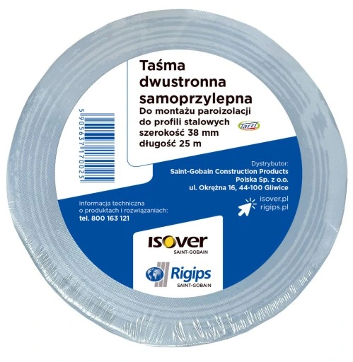 ISOVER TAŚMA DWUSTRONNA 50MM 25MB