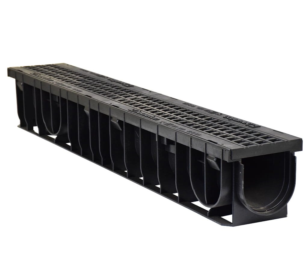 HAURATON RECYFIX ODWODNIENIE PRO 100 KORYTK TYP 01 RECYFIX PRO 100 z rusztem kratowym GUGI MW 15/25, z poliamidu