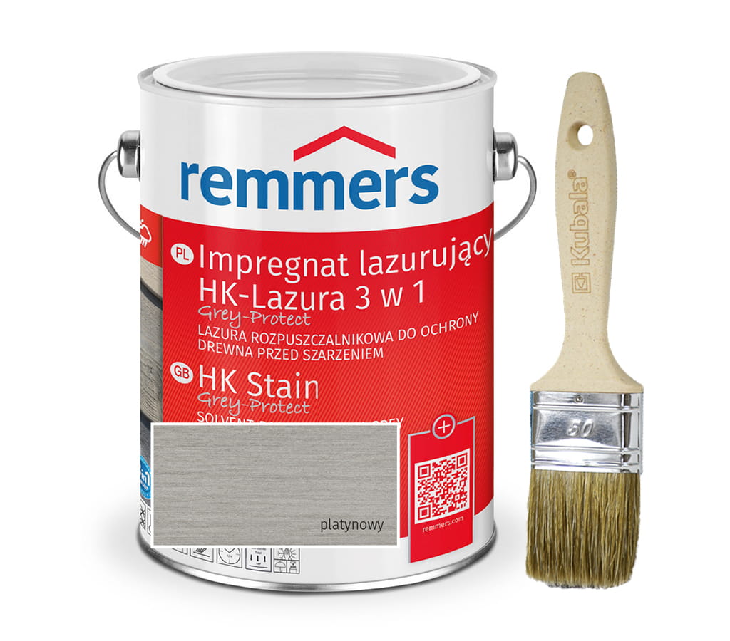 REMMERS HK-LASUR IMPREGNAT DO DREWNA PLATYNA 2,5 L