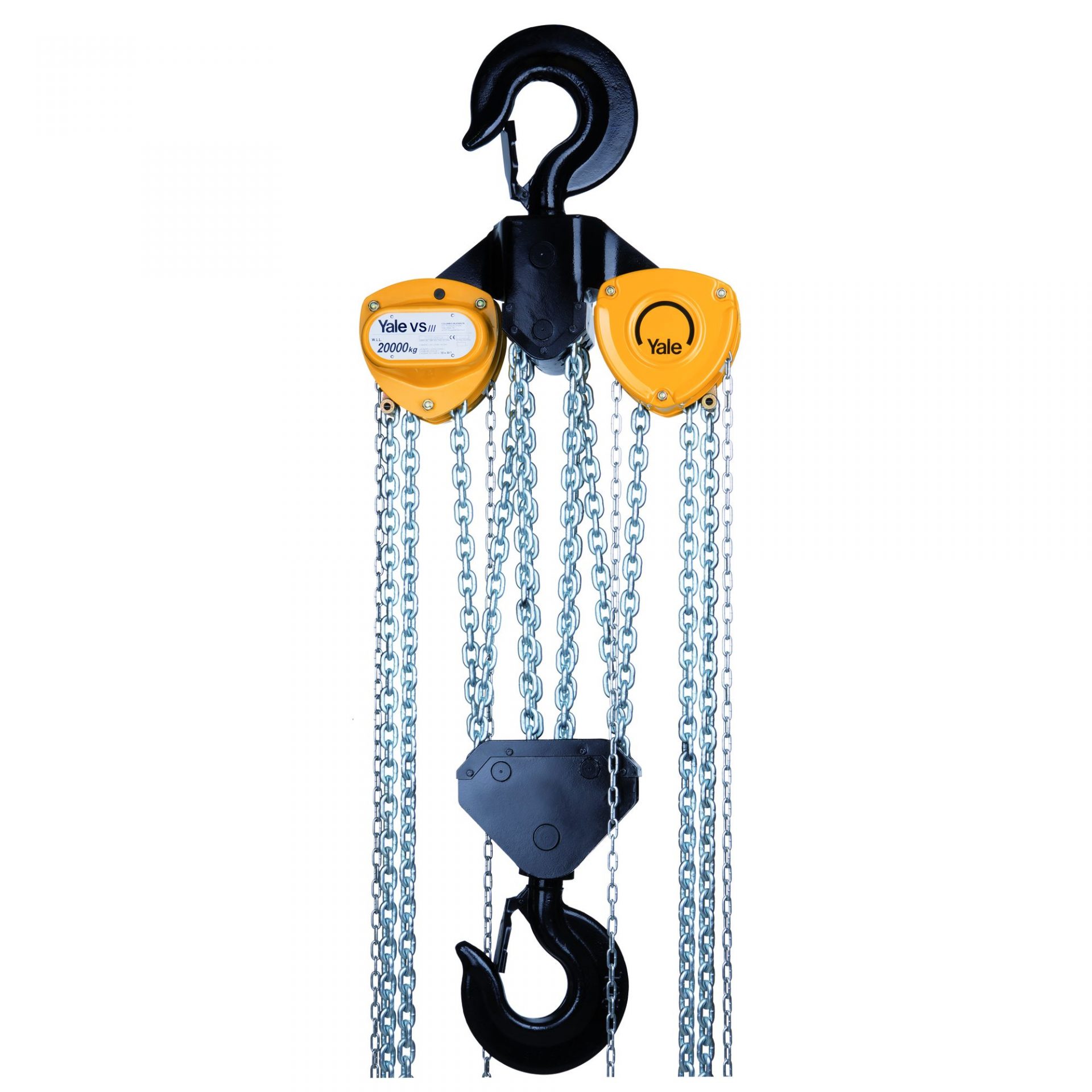 Yale VSIII 10 - 30 t - wciągnik łańcuchowy ręczny - VSIII 10,0/4 - 3,0 m