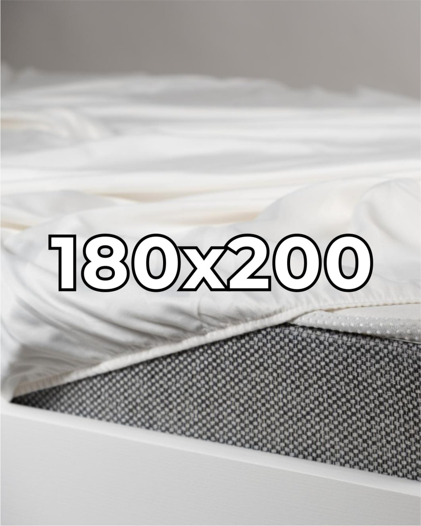 Prześcieradło hotelowe z gumką 180x200 cm Adamaszek 100% bawełna