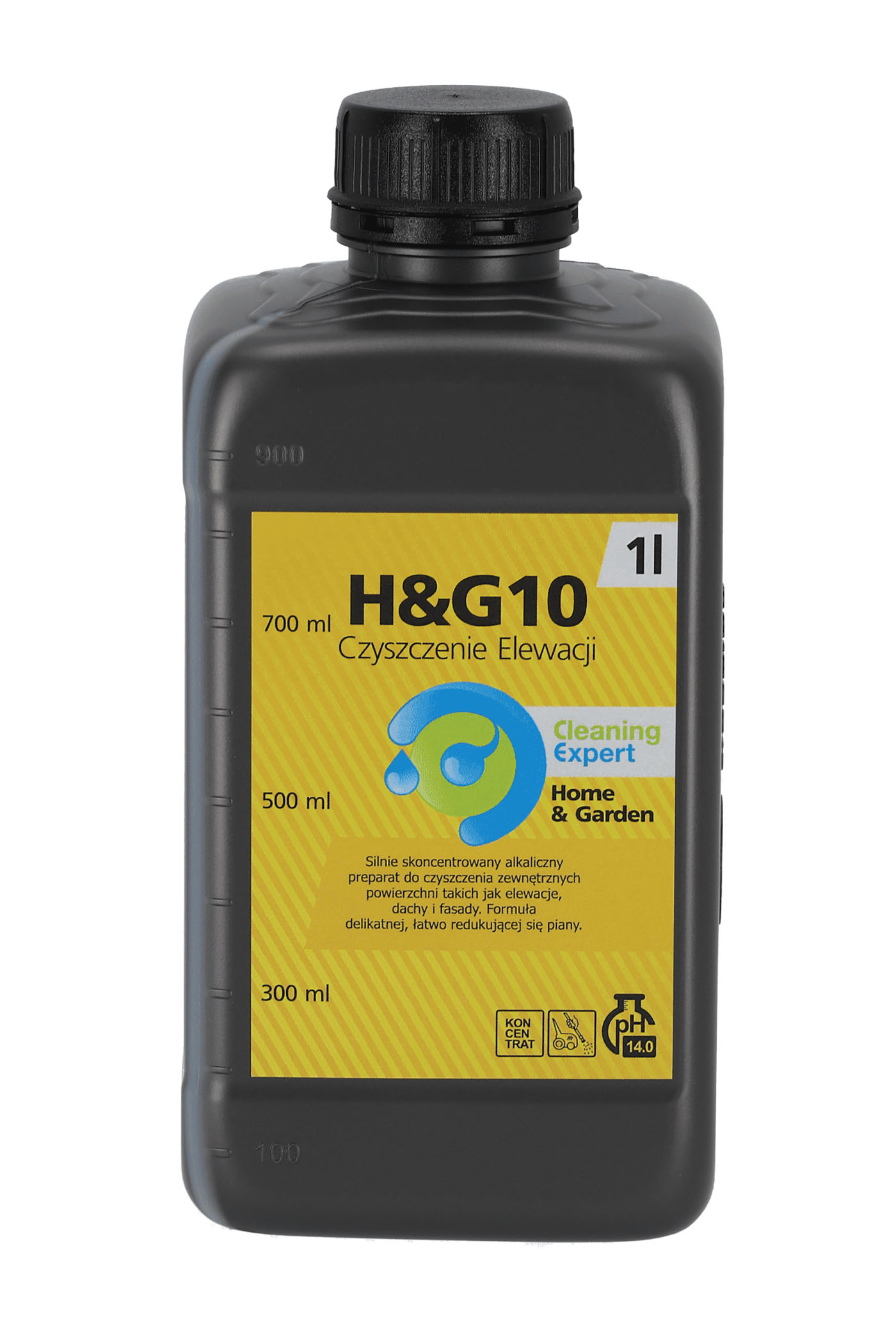 Czyszczenie dachów, elewacji, ogrodzeń (H&G10) - 1L