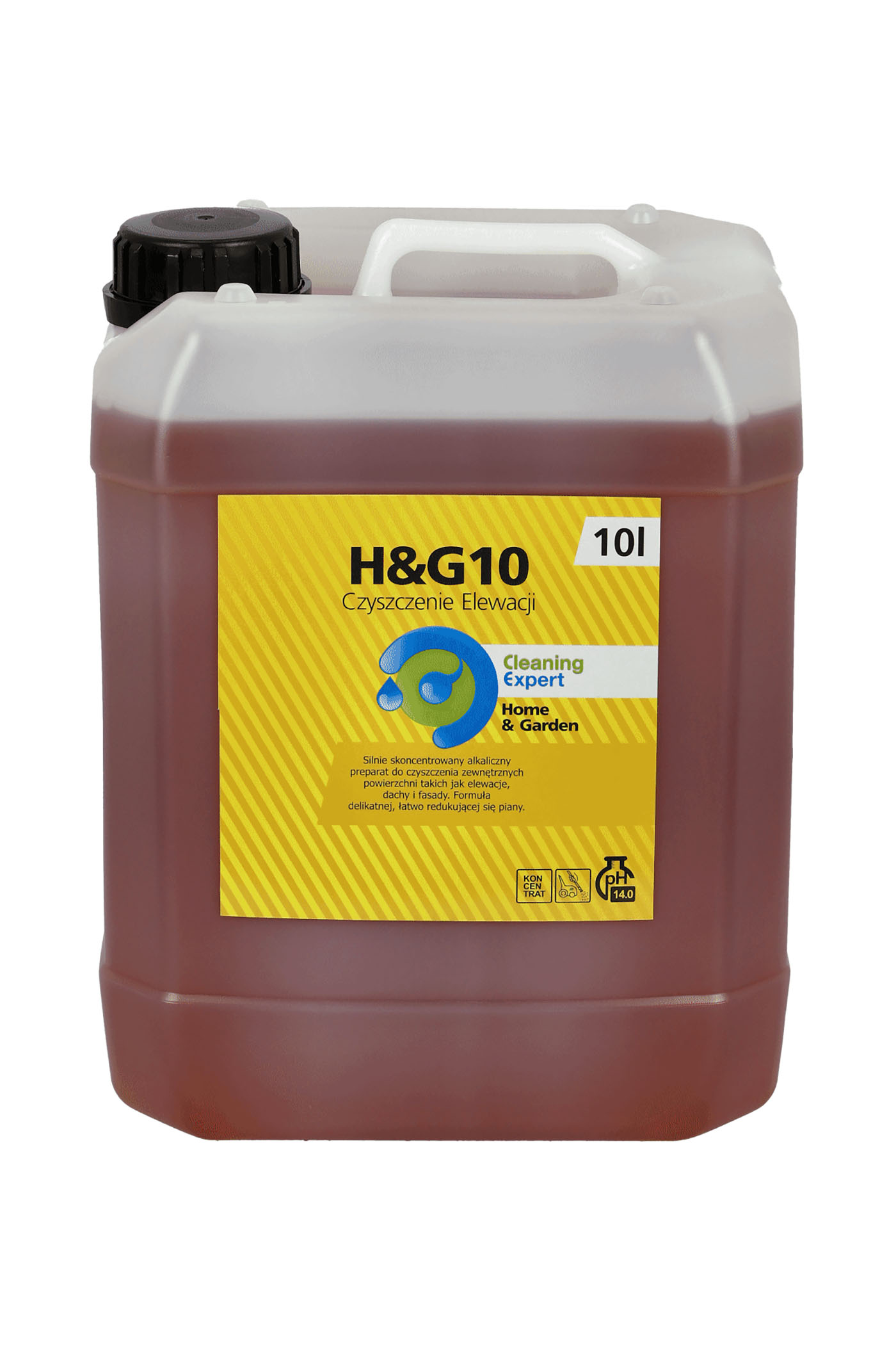 Czyszczenie dachów, elewacji, ogrodzeń (H&G10) - 25L