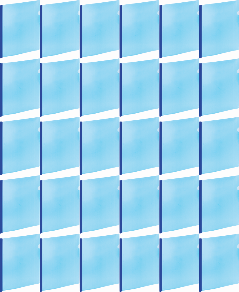 60x Skoroszyt zaciskowy Grand 9111, A4, do 40 kartek, niebieski