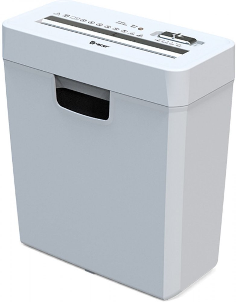 Niszczarka do papieru Tracer Razor 3 White, pasek 6mm, 6 kartek, P-2 DIN, biały