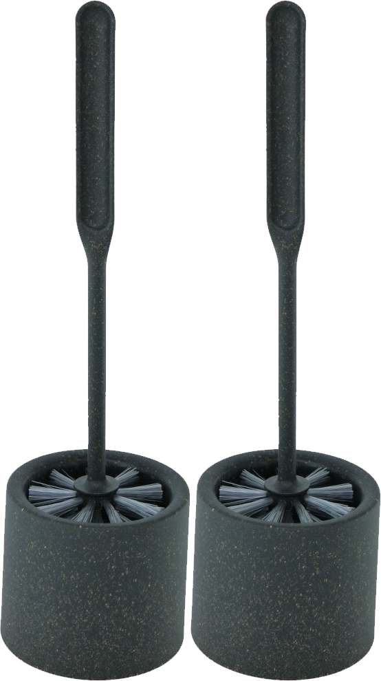 2x Szczotka do toalety Eco Natural by York reSTART, z podstawką, mix kolorów