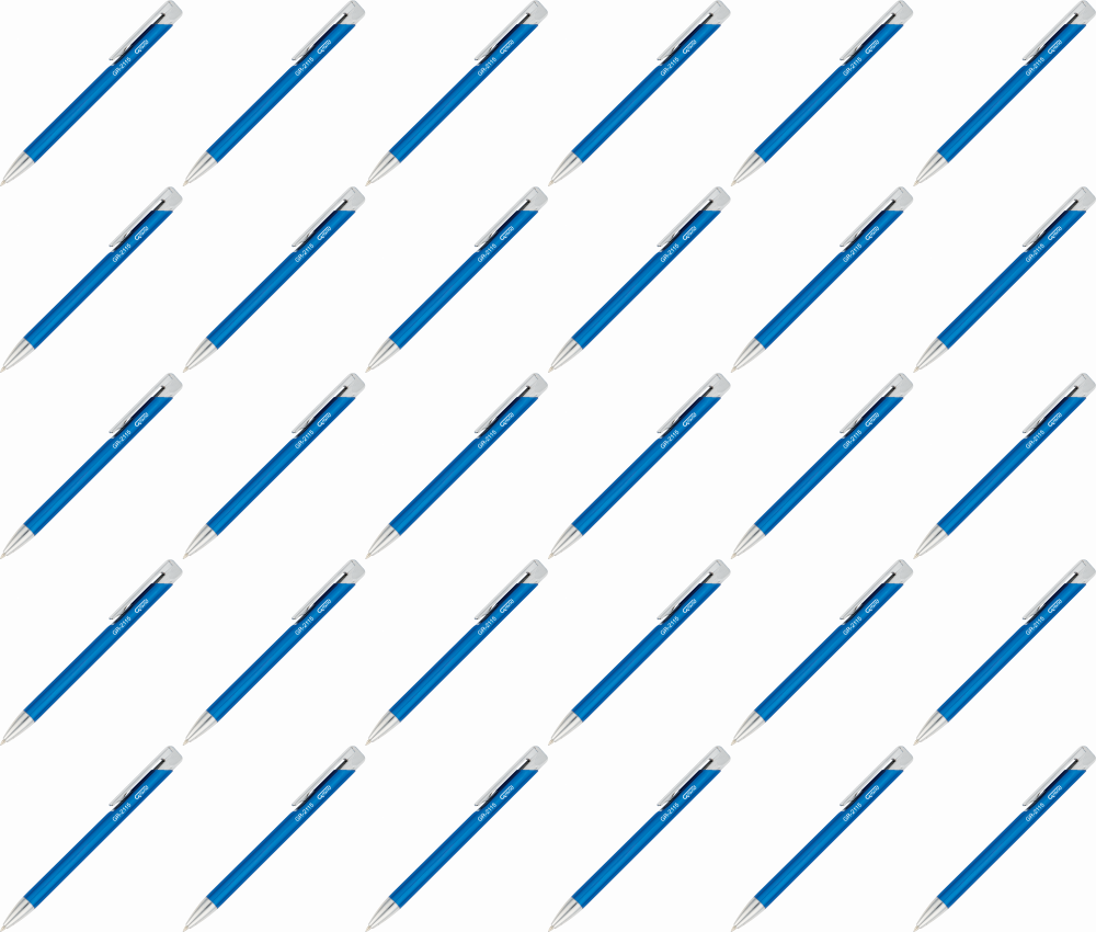 100x Długopis automatyczny Grand GR-2115, 0.7mm, niebieski