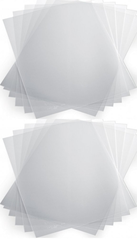 2x Okładka do grzbietów wsuwanych Durable, A4, do 100 kartek, 50 sztuk, przezroczysty