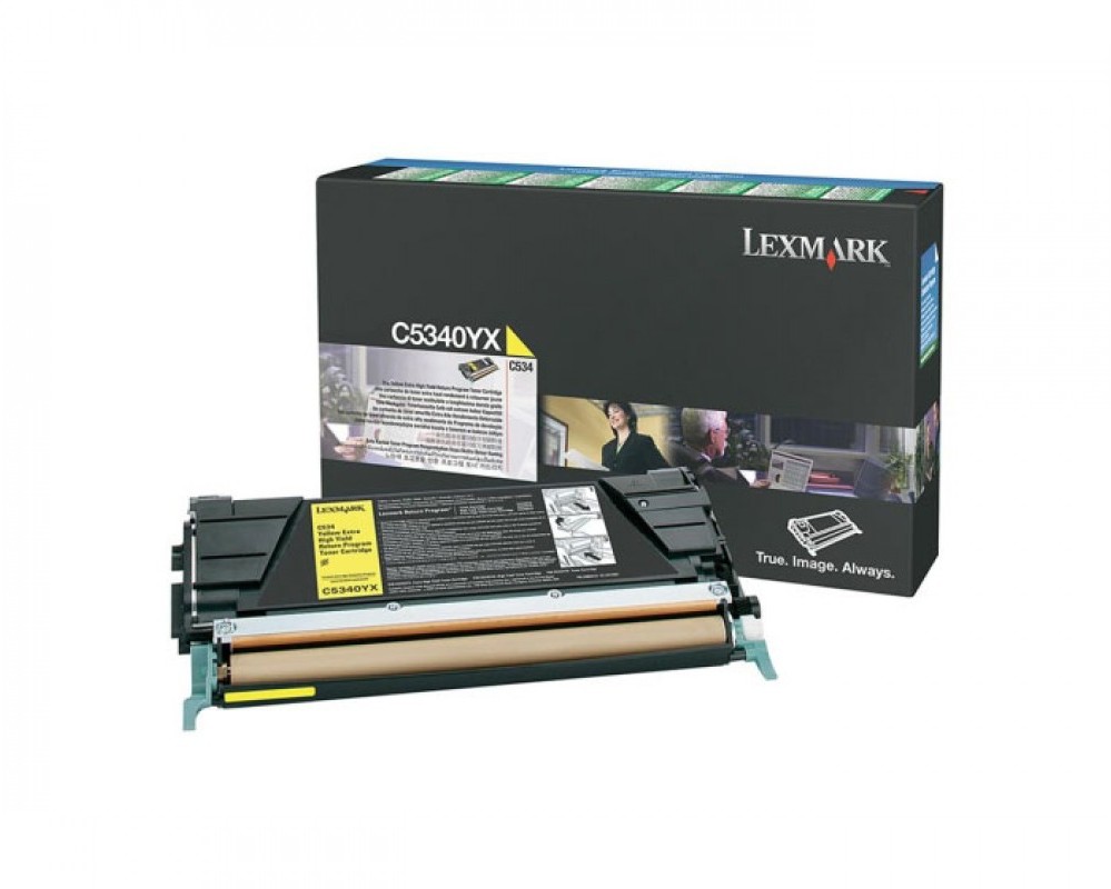 Toner Lexmark (C5340YX), 7000 stron, yellow (żółty)