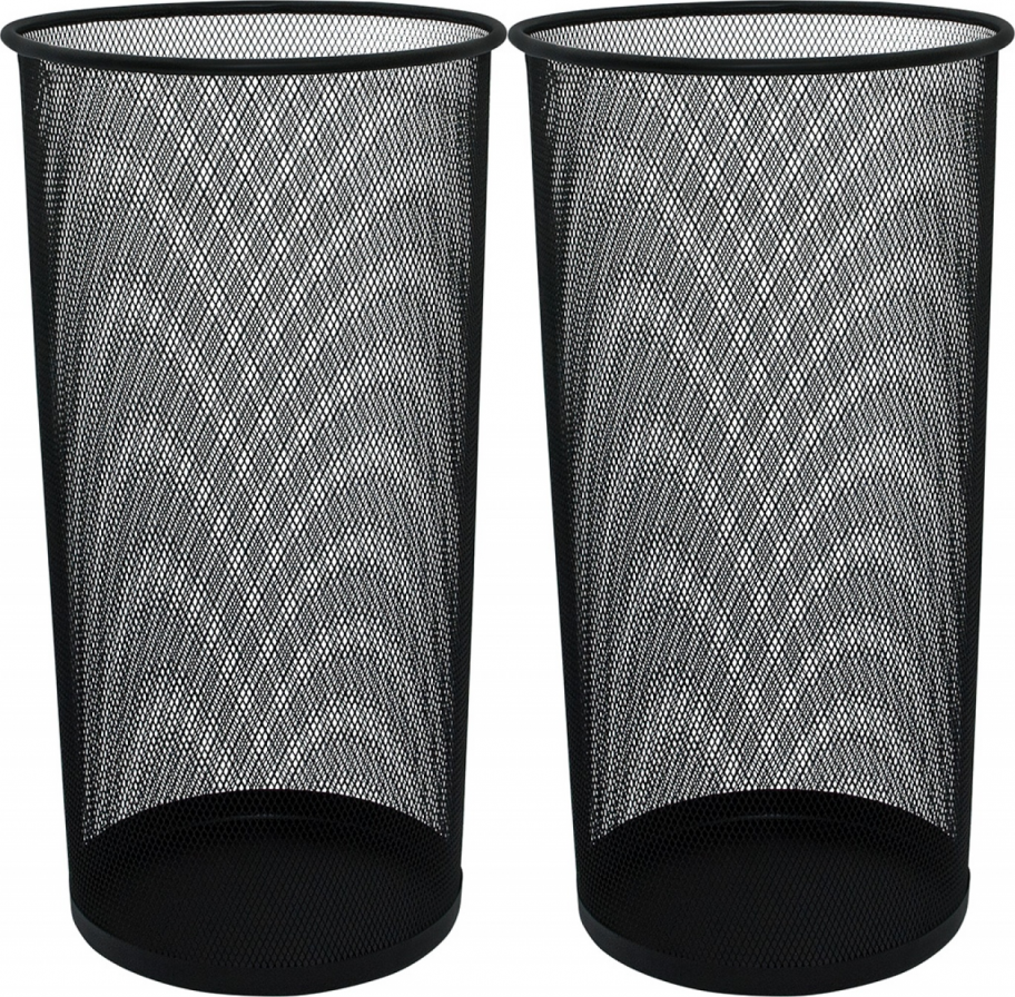 2x Stojak na parasole Q-Connect, metalowy, czarny