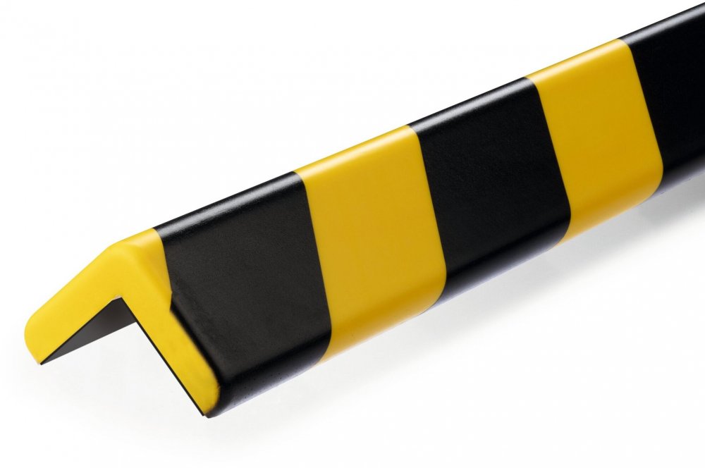 Profil ochronny ostrzegawczy Durable C35, magnetyczny, 1m, ochrona narożników, żółto-czarny