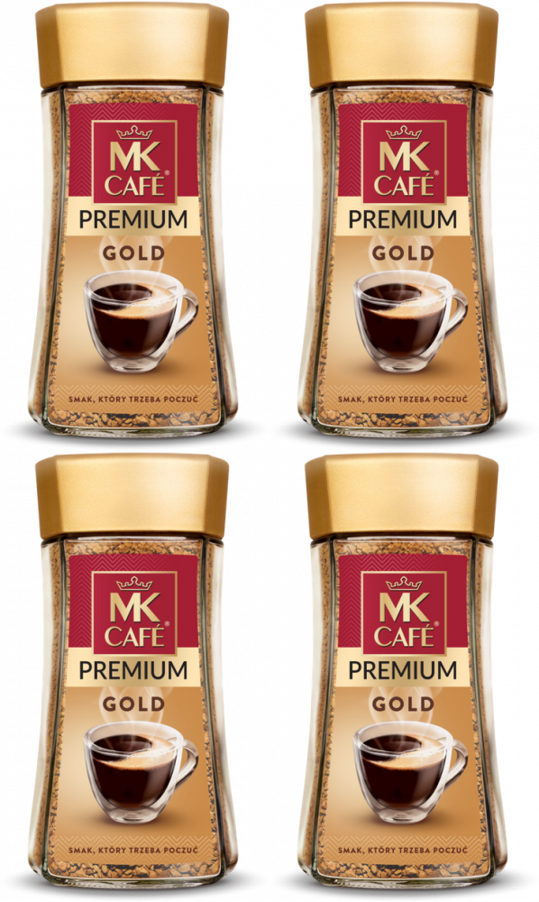 4x Kawa rozpuszczalna MK Cafe Gold, 175g