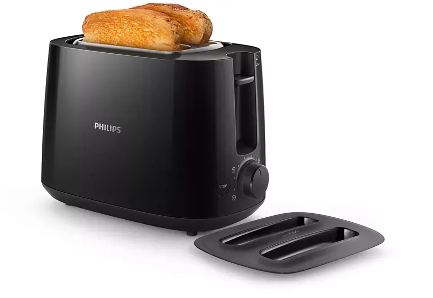Toster Philips Daily Collection HD2582/90, czarny
