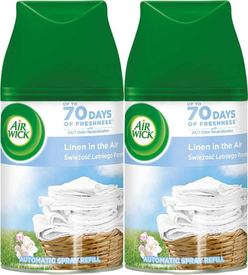 2x Wkład do odświeżacza automatycznego Air Wick Freshmatic, Świeżość Letniego Poranka, 250ml