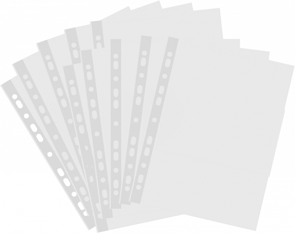 10x Koszulka krystaliczna Donau, na katalogi, A4+, 120μm, transparentny