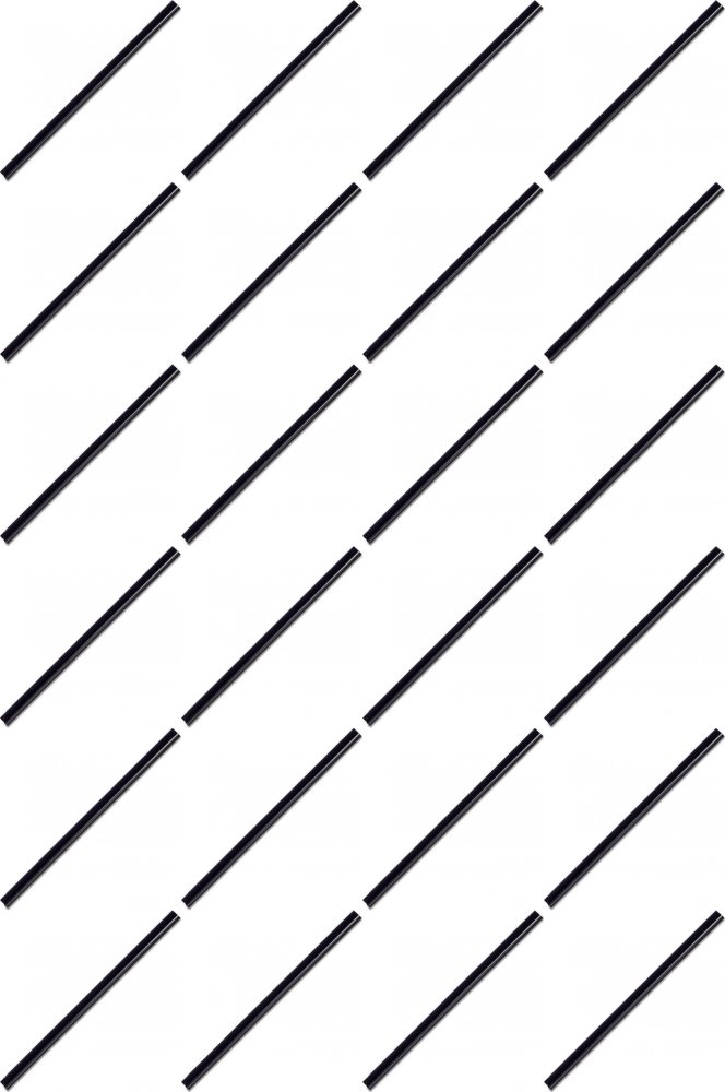 24x Listwa wsuwana Durable, 3mm, do 30 kartek, 1 sztuka czarny