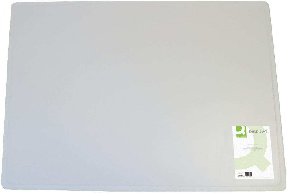 Podkładka na biurko Q-Connect, 630x500mm, transparentny matowy