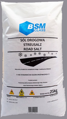 Sól drogowa BSM Salt, 25 kg