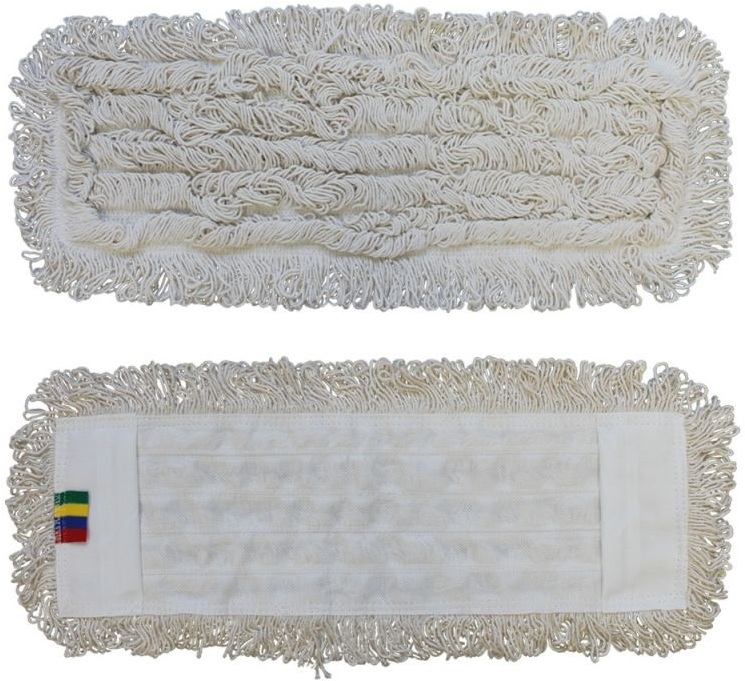 Mop z kieszeniami Merida Standard, bawełniany, 40 cm