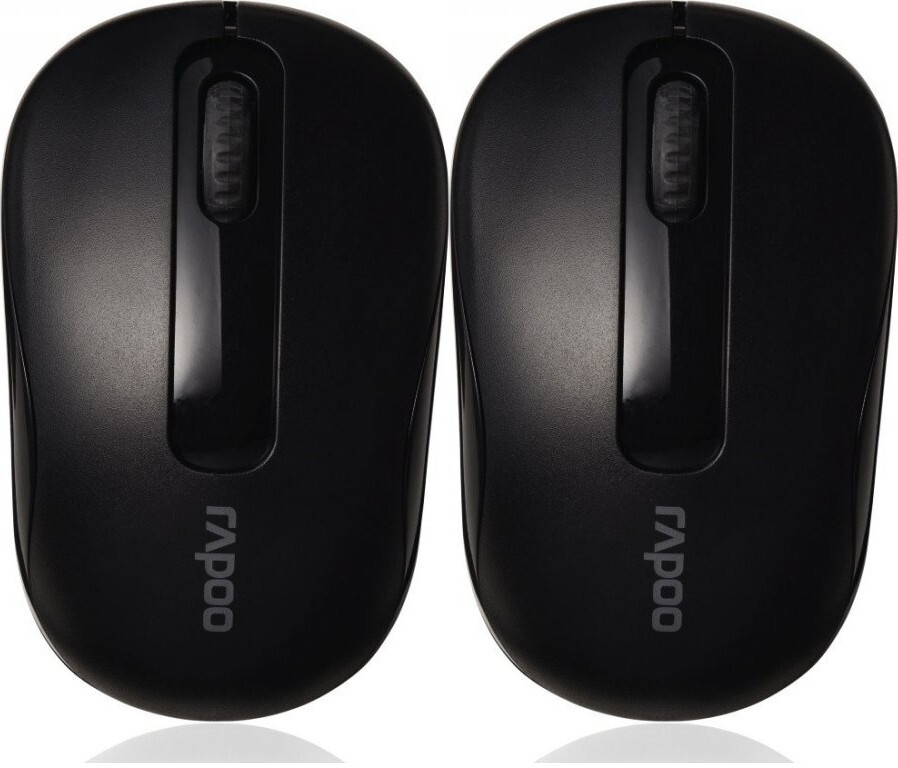 2x Myszka bezprzewodowa Rapoo M10PLUS, optyczna, czarny