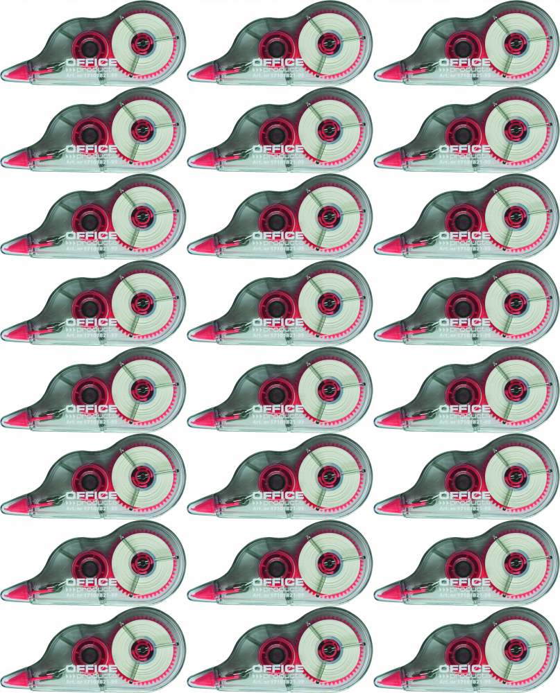 24x Korektor w taśmie Office Products, myszka, 5mmx8m