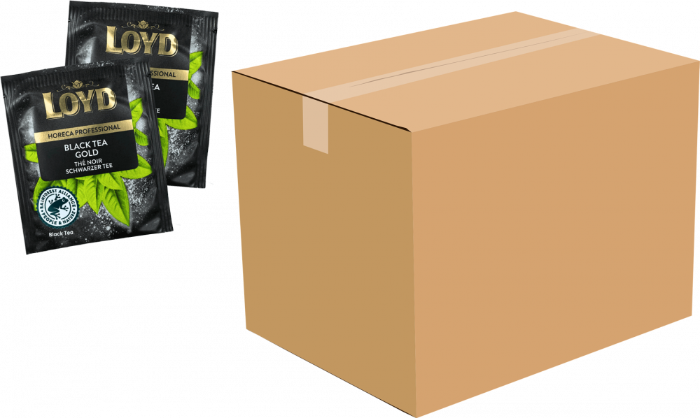 Herbata czarna w kopertach Loyd Gold Tea, 500 sztuk x 2g