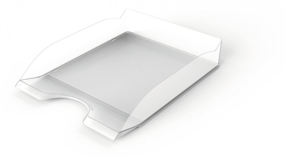 Półka na dokumenty Durable Basic, A4, plastikowa, przezroczysty