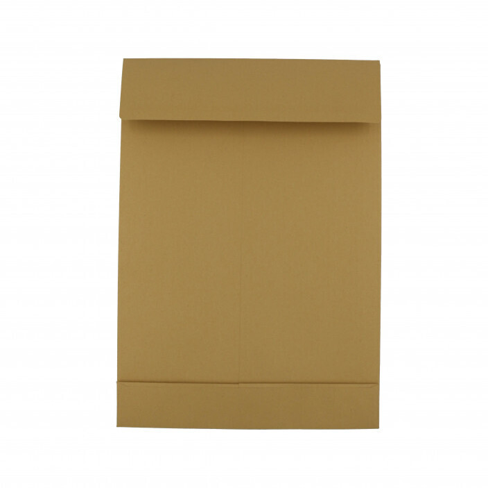 Koperta rozszerzana Bong, B4 z paskiem HK, 250 sztuk, brązowy