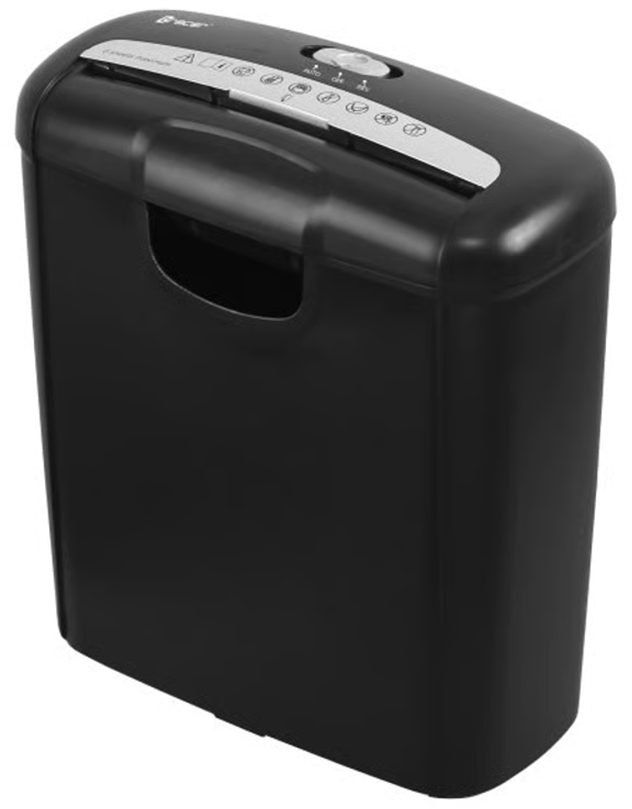 Niszczarka Tracer Razor 2, pasek 6mm, 6 kartek, P-2 DIN, czarny